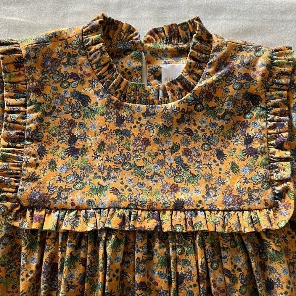 Kika Vargas Hertha Dress in Yellow Floral - Picture 6 of 16